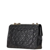 シャネル マトラッセ ココマーク チェーン ショルダーバッグ ハンドバッグ ブラック ラムスキン レディース CHANEL 【中古】